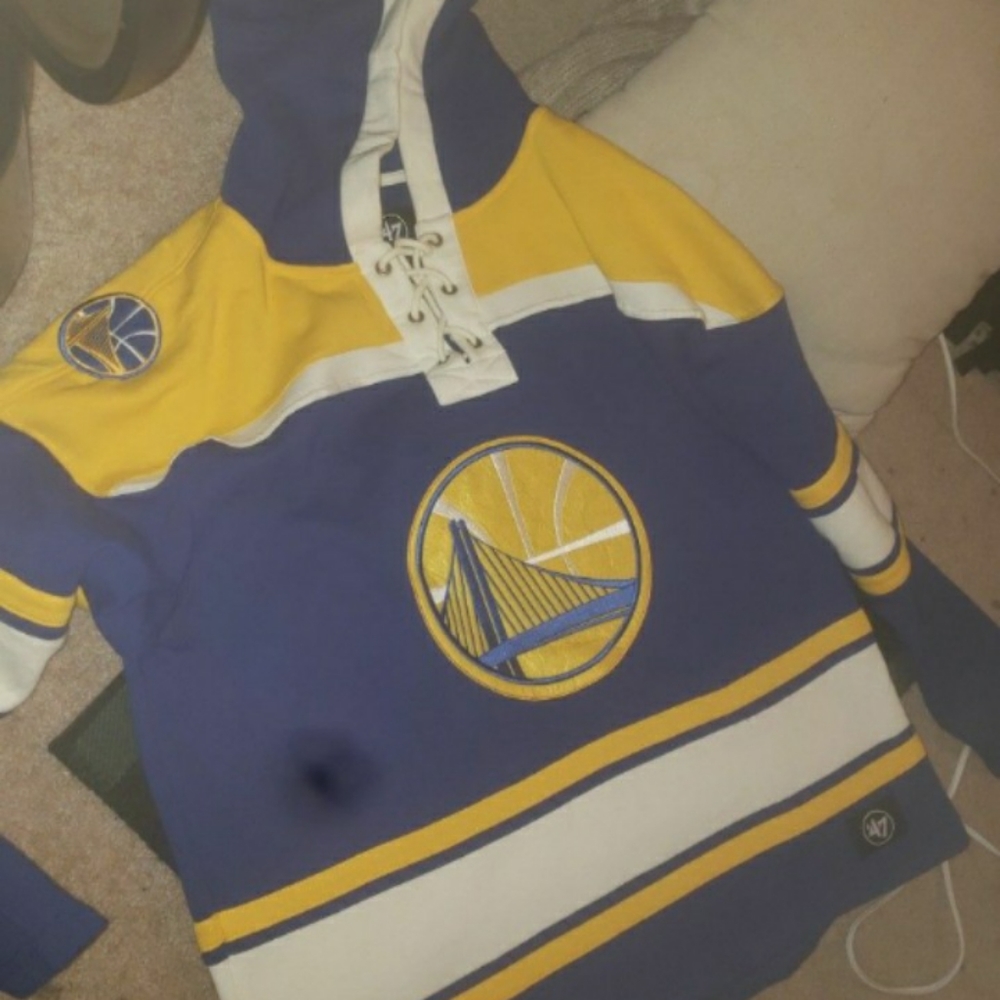 Golden st Warriors hoodie sz L mens